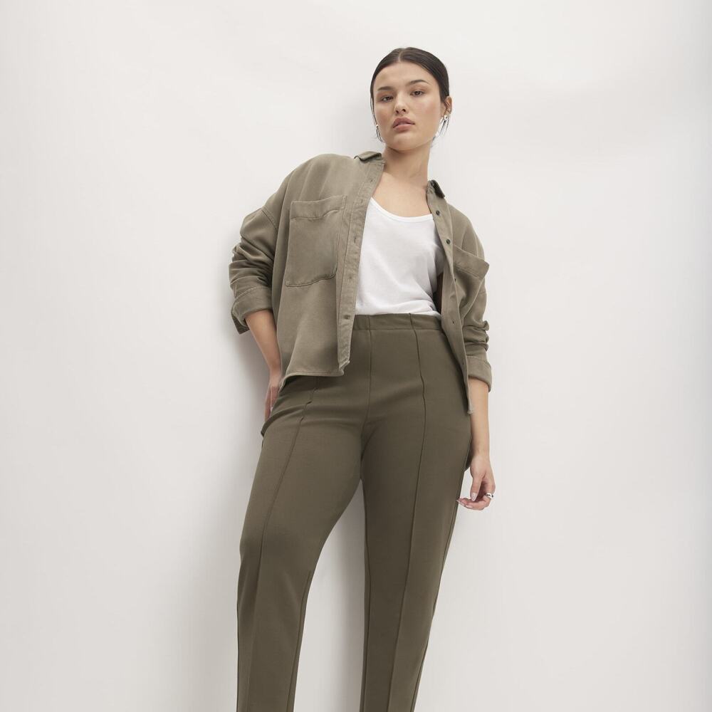 Everlane The Dream Pant® Green Base - Size XL